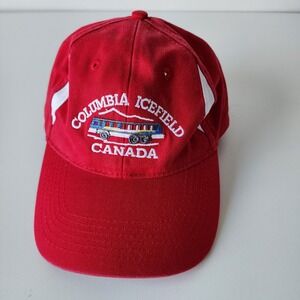 Columbia Icefield Canada Cap Snow‎ Bus Hat NEW Snapback Alberta Rockies Glacier